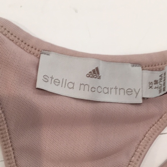 Stella McCartney Adidas Racer Back. Mauve. - Picture 7 of 7